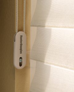 child-safe window coverings fastened cord loop