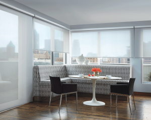 large doors and floor to ceiling windows