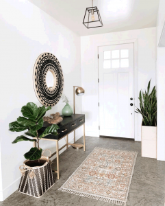 Modern Desert Livng Boho Entry Way