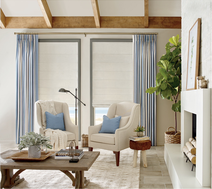 design studio window treatments kansas city living room