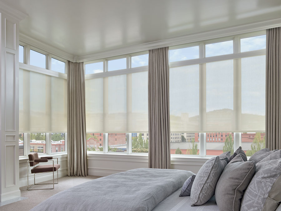 covering your largest windows with window treatments in Overland Park KS