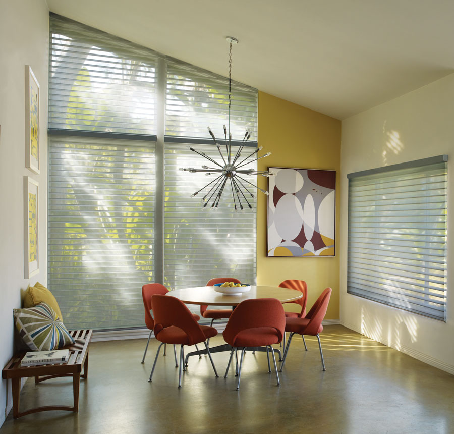 Nantucket™ Window Shades in a dinning room