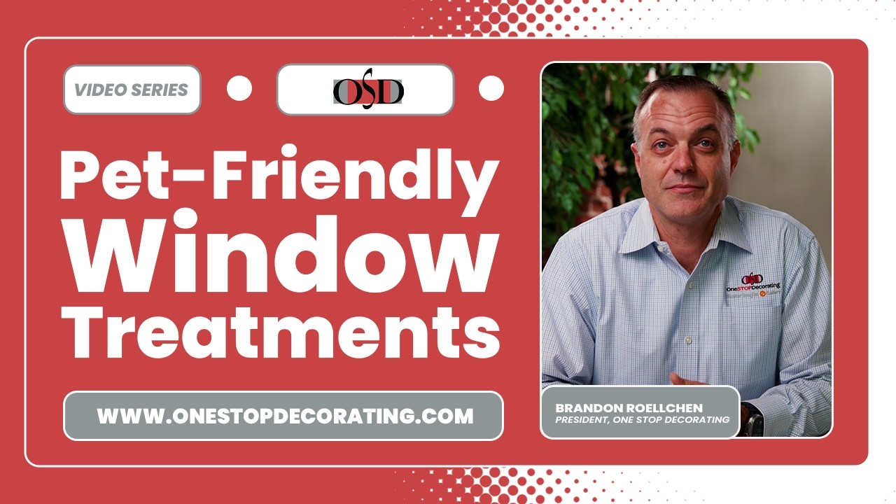 Pet-Friendly Window Treatments - Video Banner