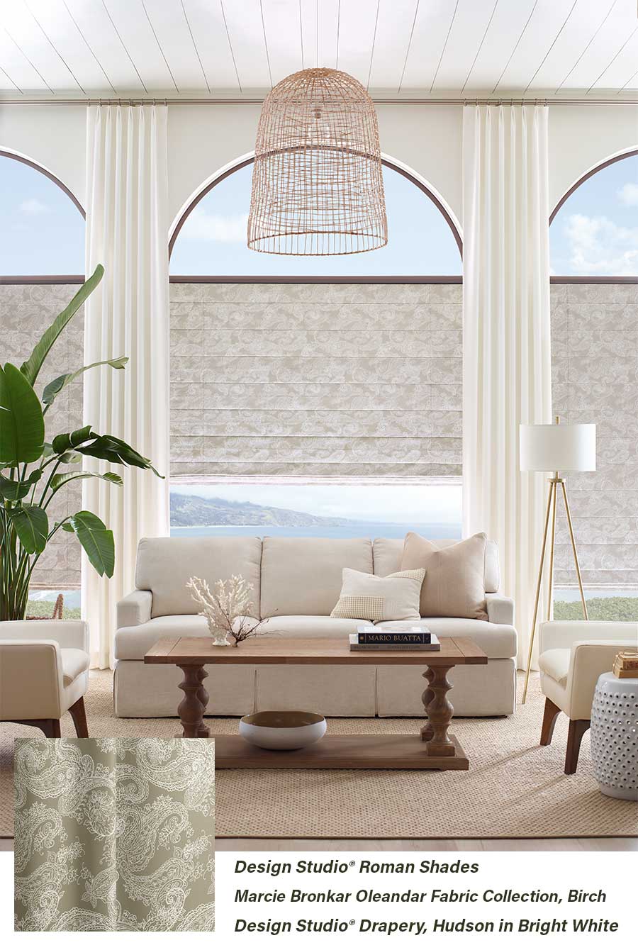 neutral aesthetic with layered fabrics in kansas city