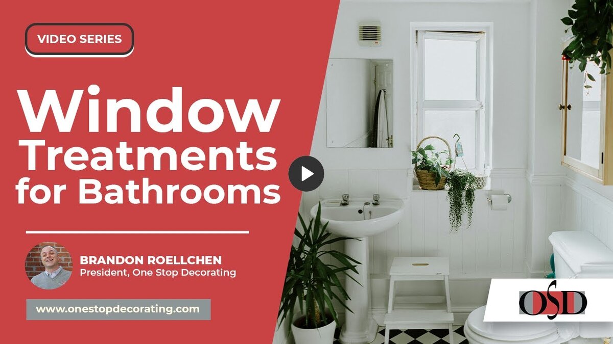 window treatments for bathrooms