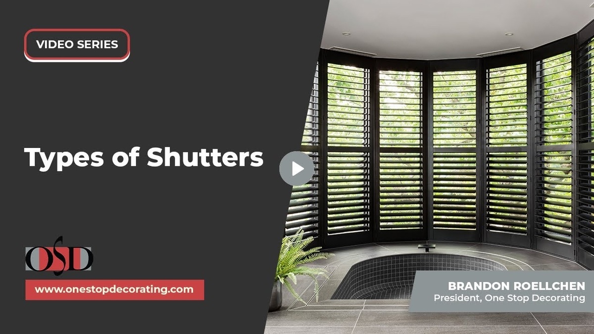 types of shutters