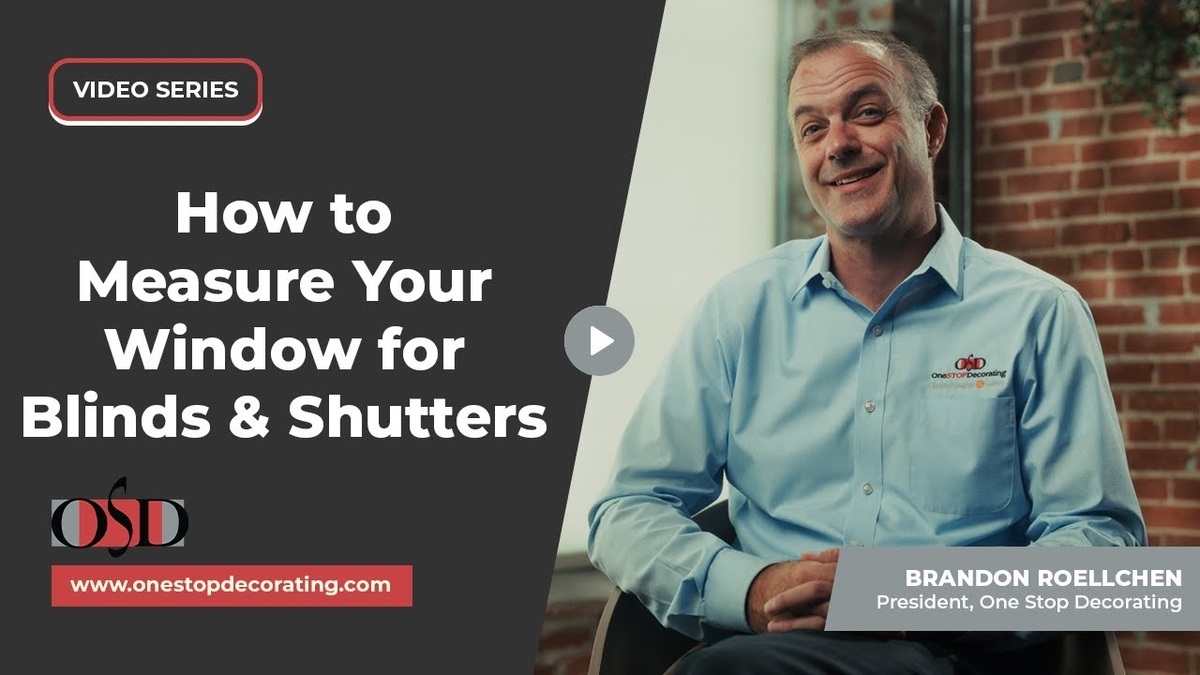 how to measure windows for blinds