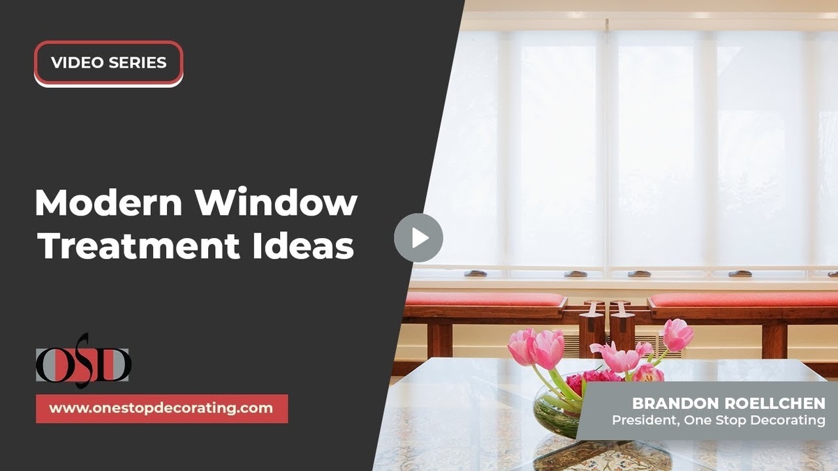 modern window treatment ideas