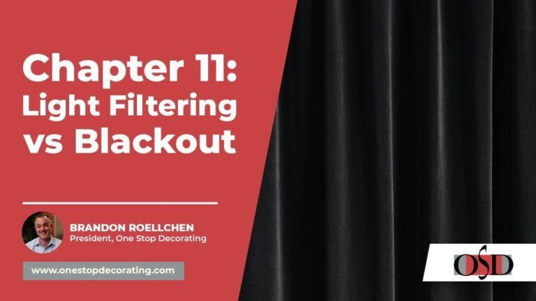 Light Filtering vs Blackout Fabric