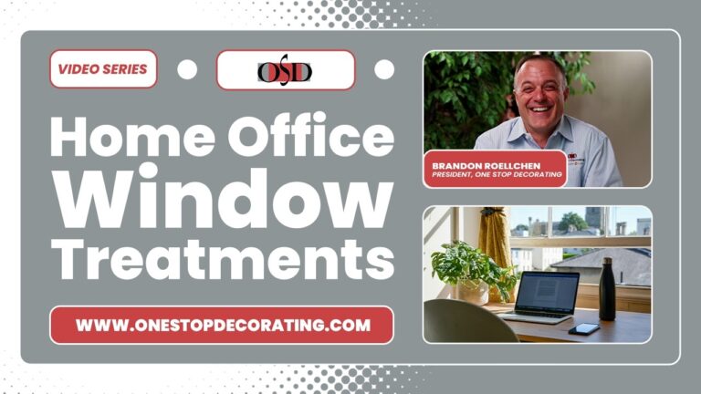 Home Office Window Treatments Video Thumbnail