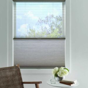 Sheer and Roman Style Shades for Large Living Room Windows - Image 2