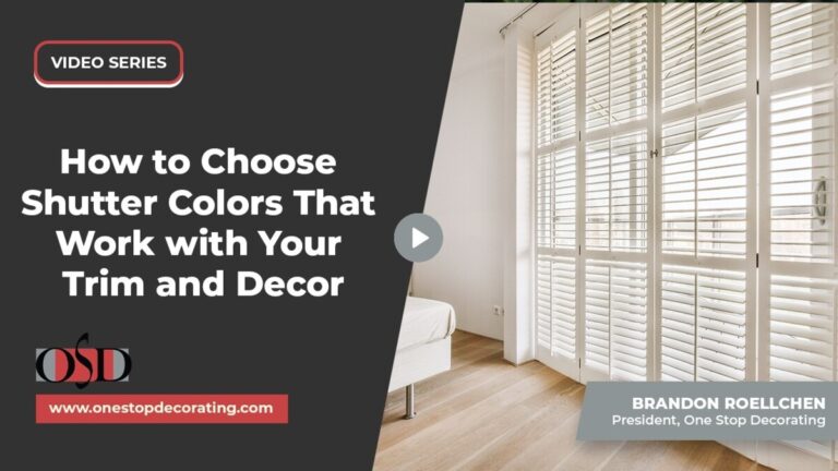 choose shutter colors